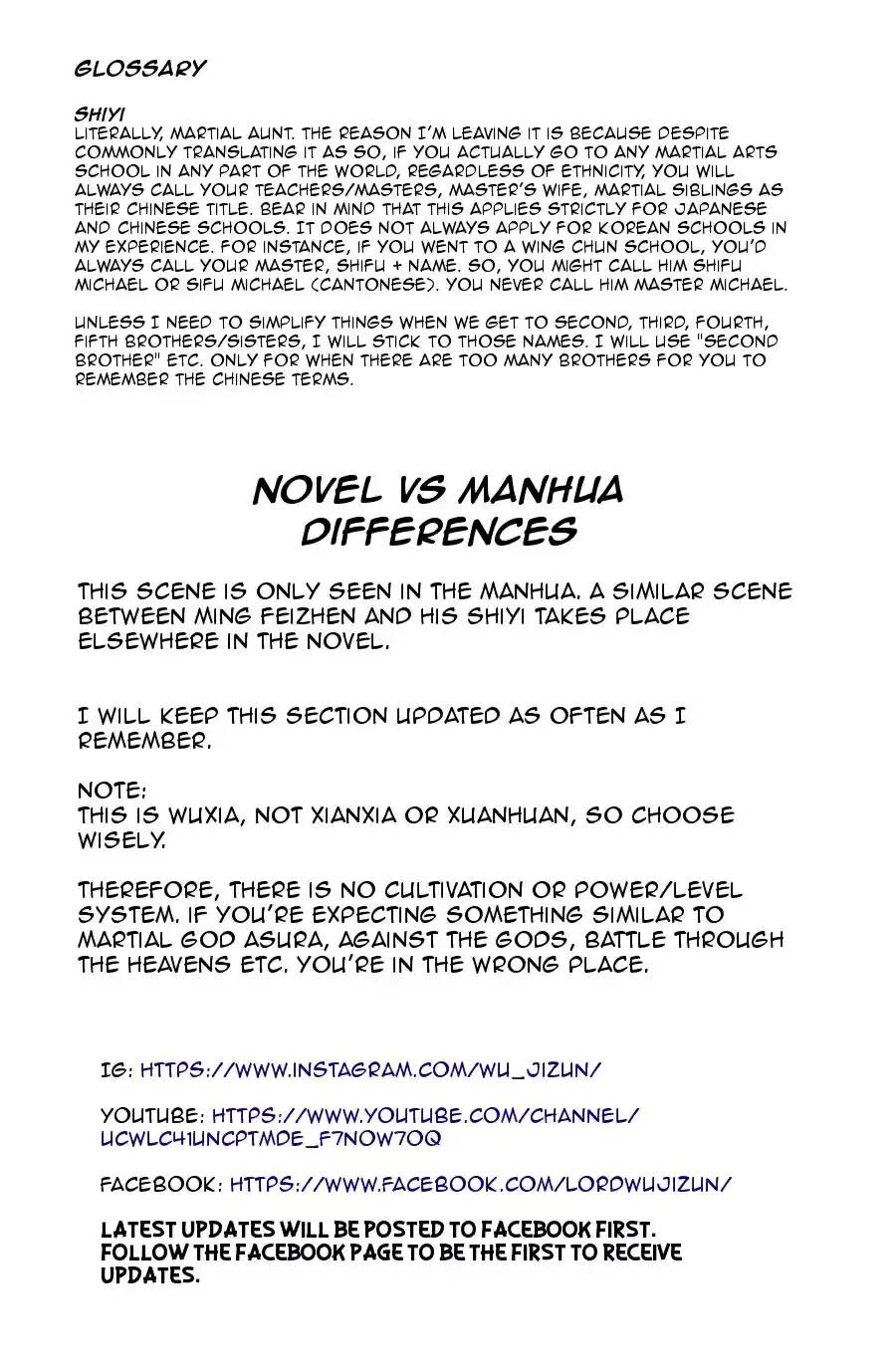 The Master of Martial Arts Retired Life Chapter 1