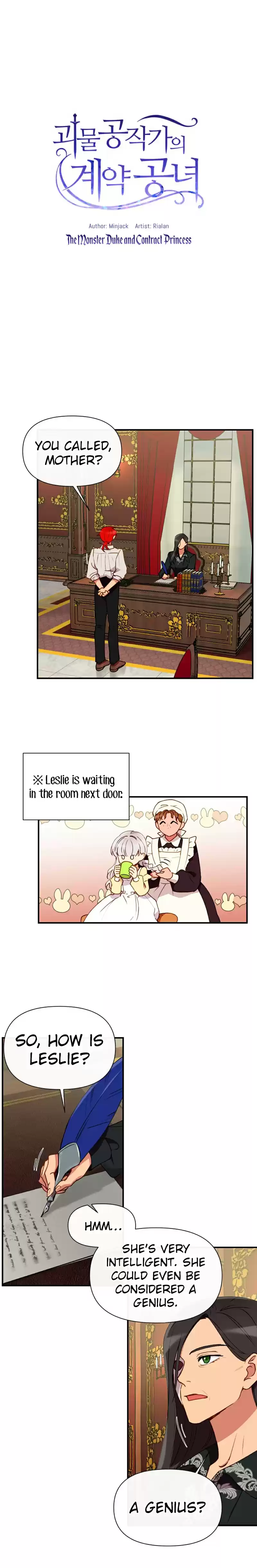 The Monster Duchess and Contract Princess Ch. 25