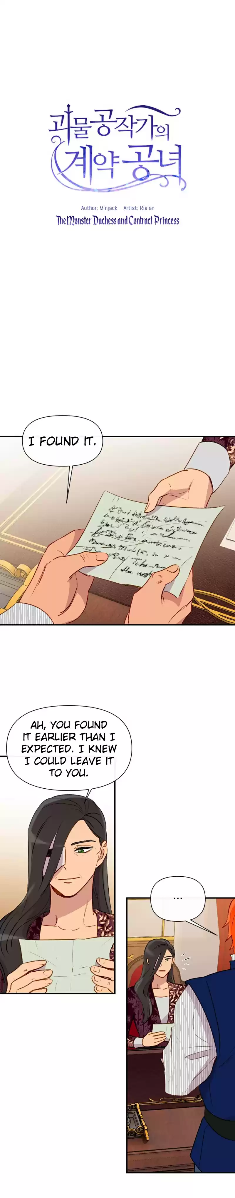 The Monster Duchess and Contract Princess ch.28