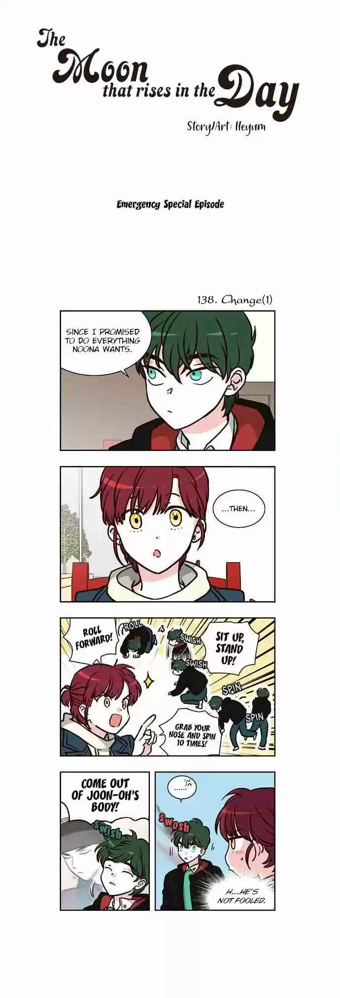 The Moon That Rises in the Day Ch. 144.5 Special Episode