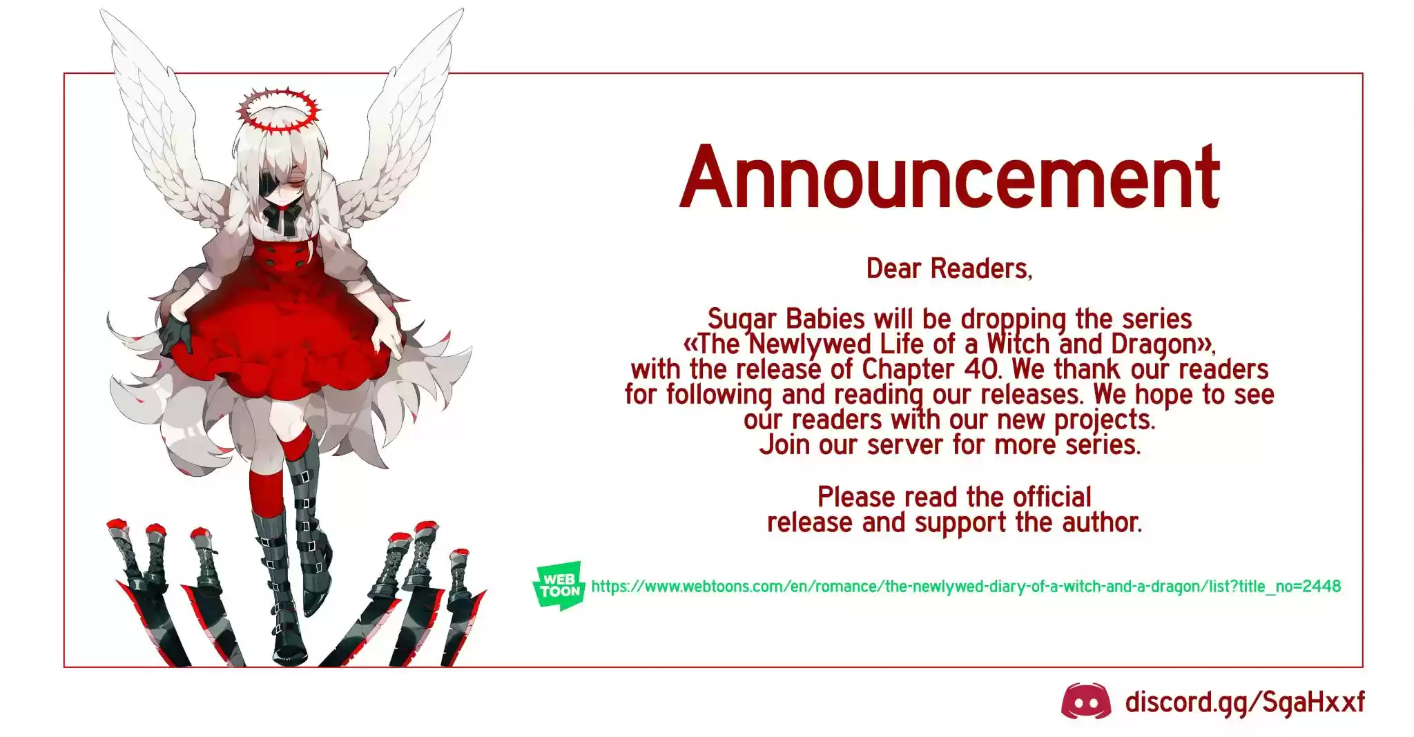 The Newlywed Life Of A Witch And A Dragon Chapter 40