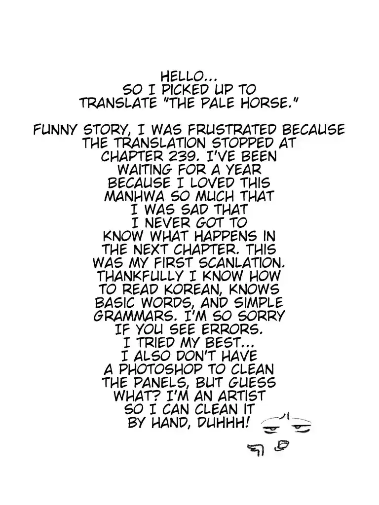 The Pale Horse Chapter 240