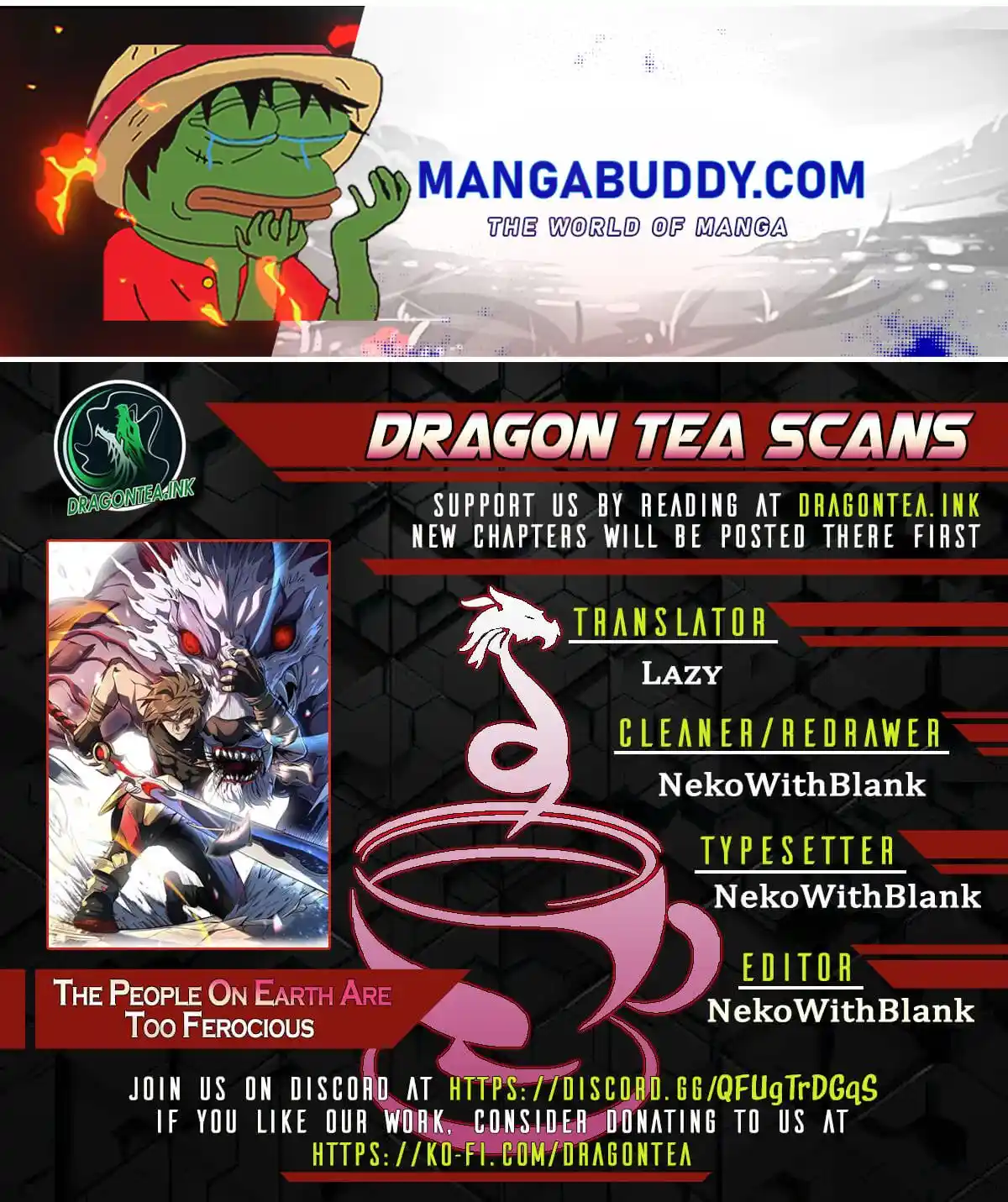 The People On Earth Are Too Ferocious Chapter 83