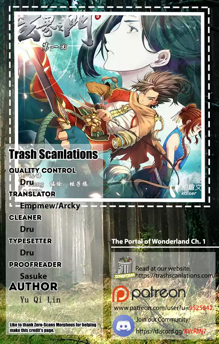 The Portal of Wonderland Ch. 0 Prologue