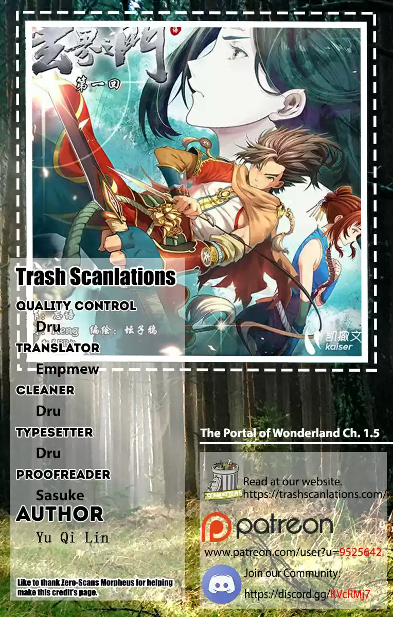 The Portal of Wonderland Ch. 1.5