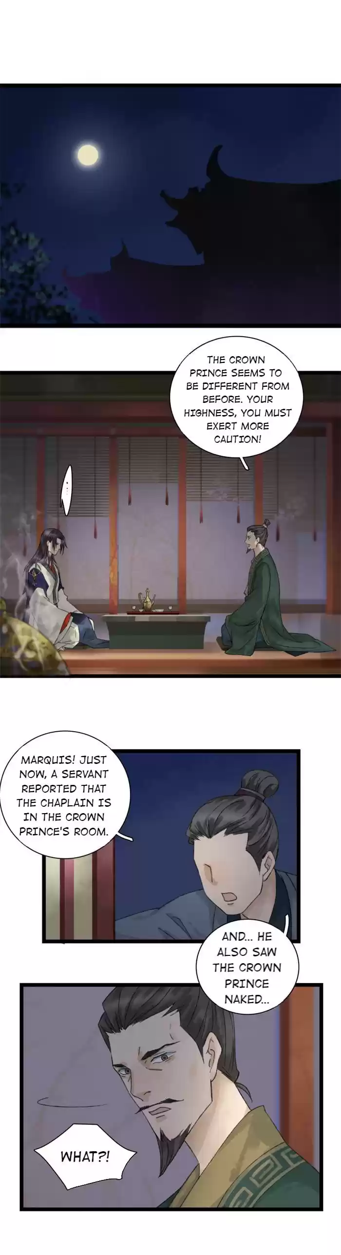 The Prince Has Lost His Mind 23 The Crown Prince Gets Undressed