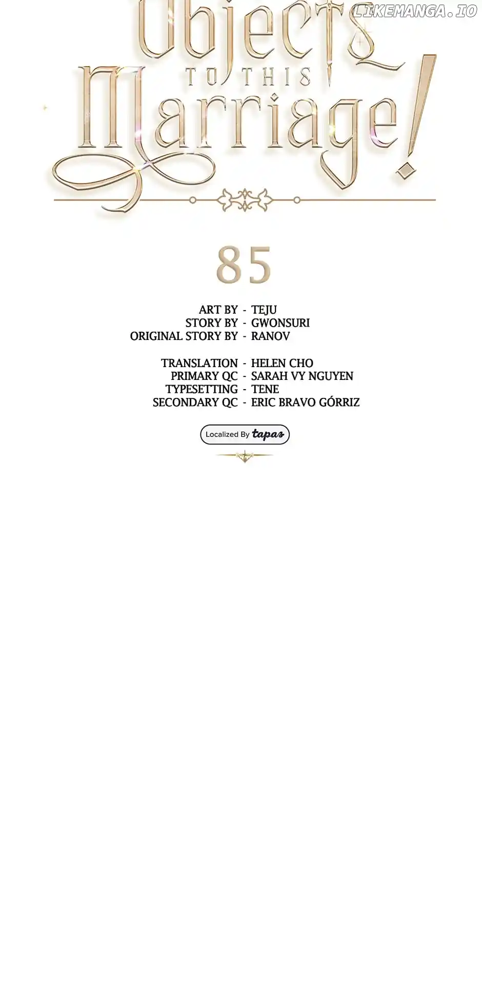 The Princess Doesn’T Want To Marry Her Ideal Type Chapter 85