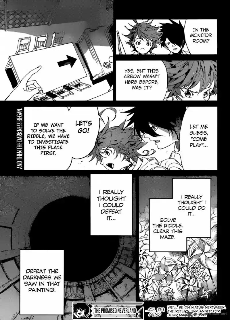 The Promised Neverland 134