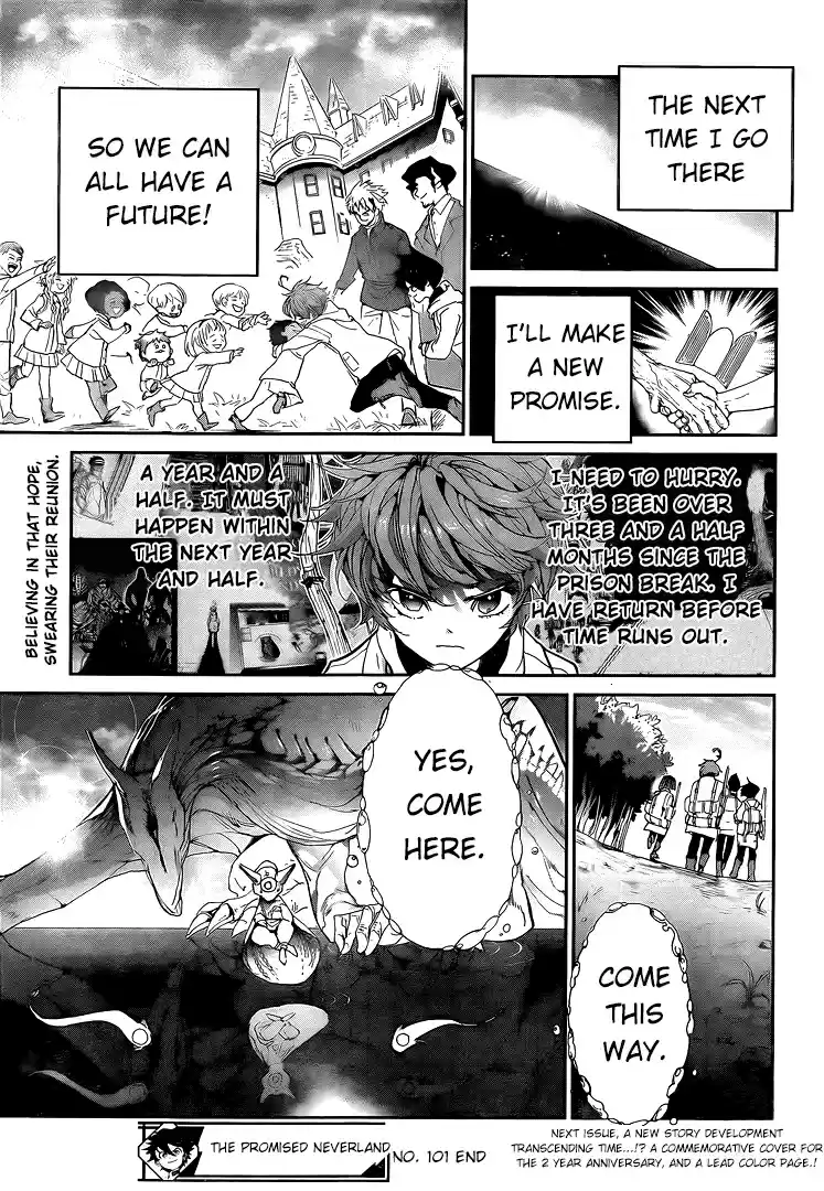 The Promised Neverland Ch. 101 Come this way