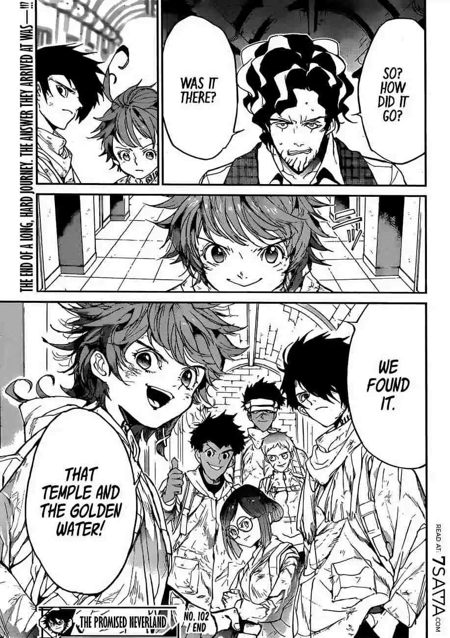 The Promised Neverland Ch. 102 Found It