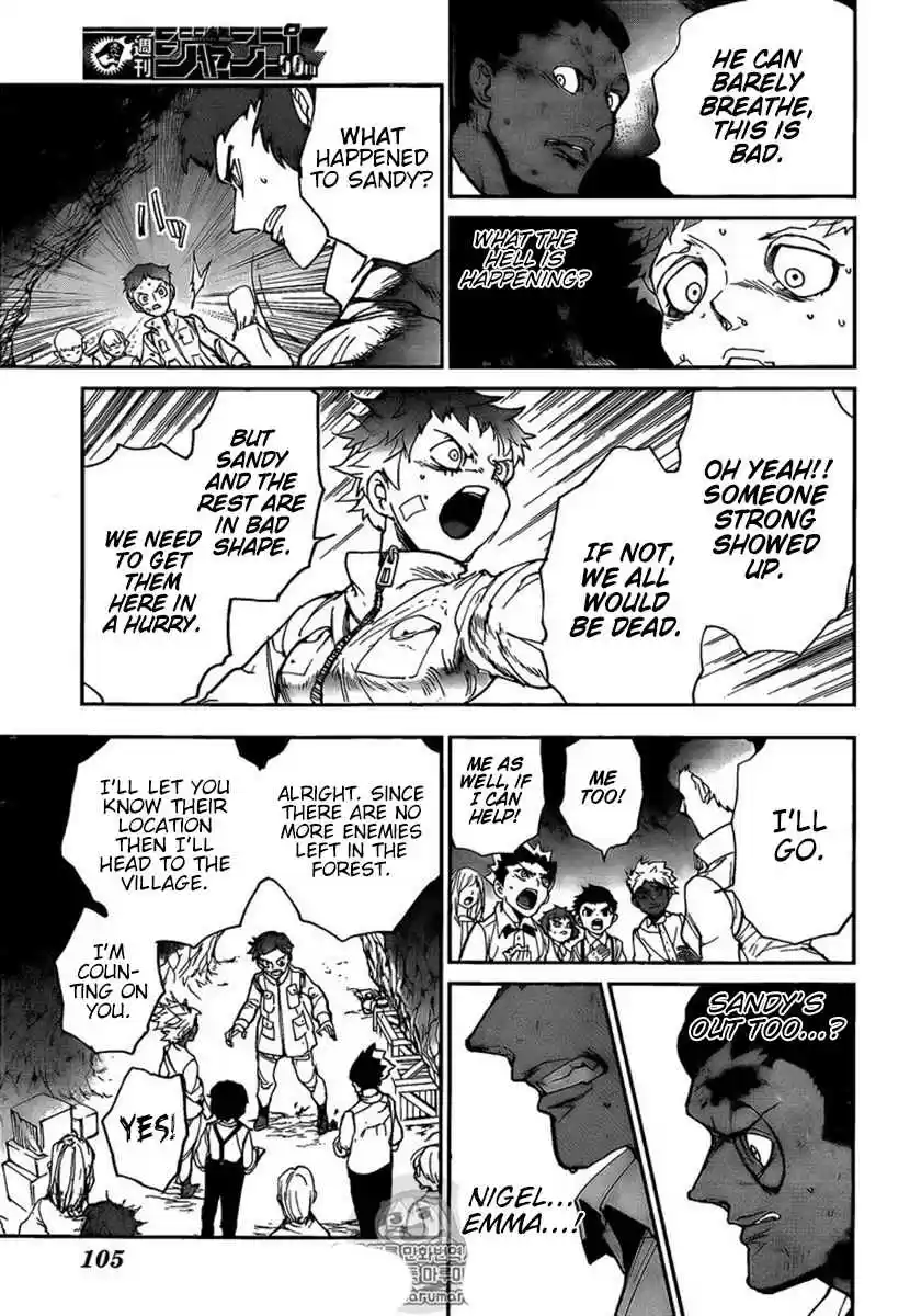 The Promised Neverland Ch. 87 Boundary Cover