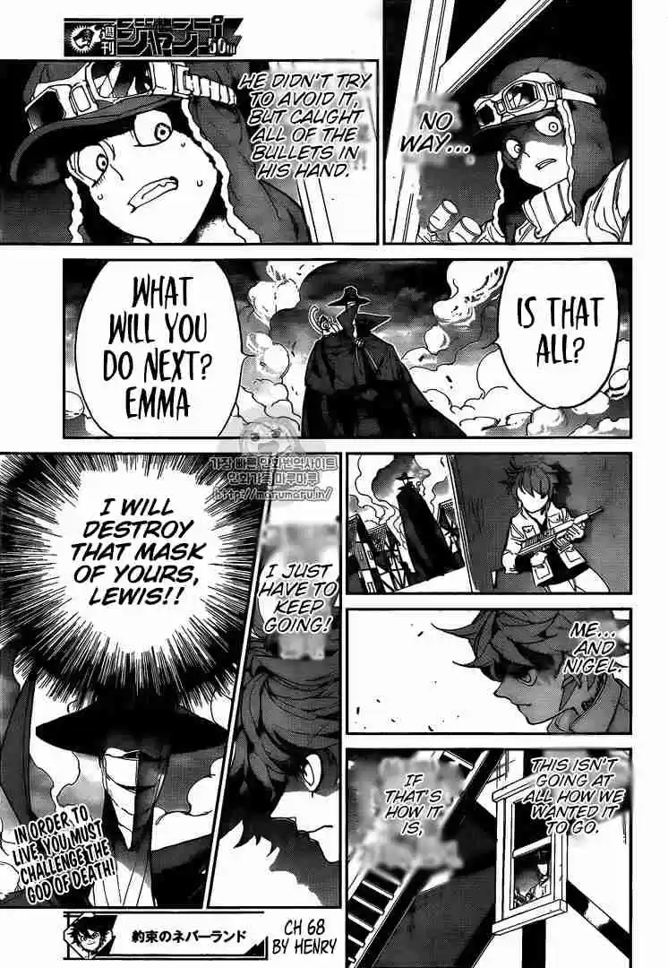 The Promised Neverland Ch. 87 Boundary Cover