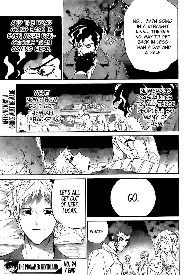 The Promised Neverland Ch. 94 Live, Everybody!