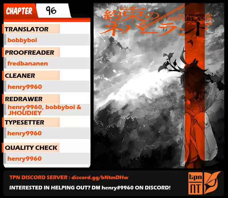 The Promised Neverland Ch. 96 Welcome Home