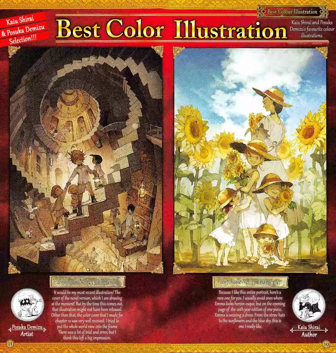 The Promised Neverland Vol. 8 Ch. 70.6 Invitation Book