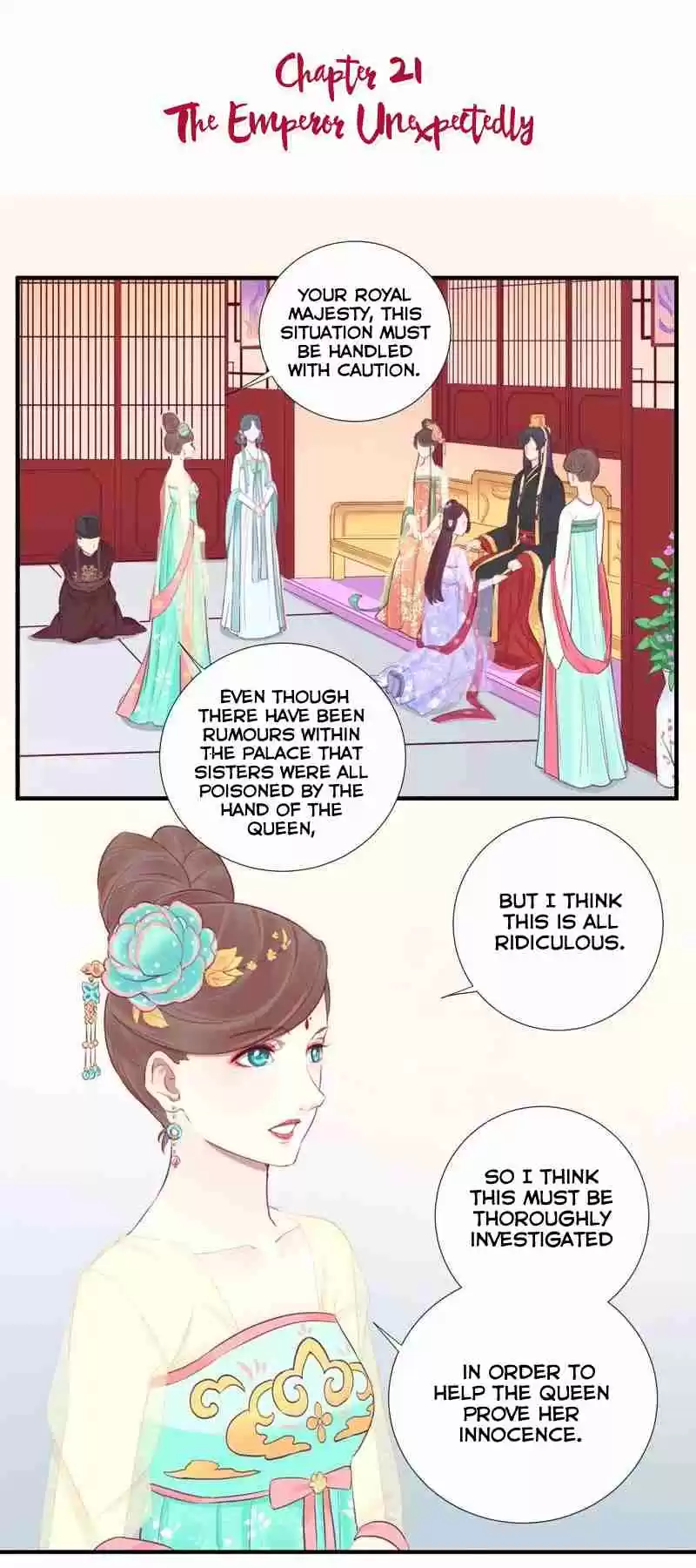 The Queen is Busy Ch. 21 The Emperor Unexpectedly