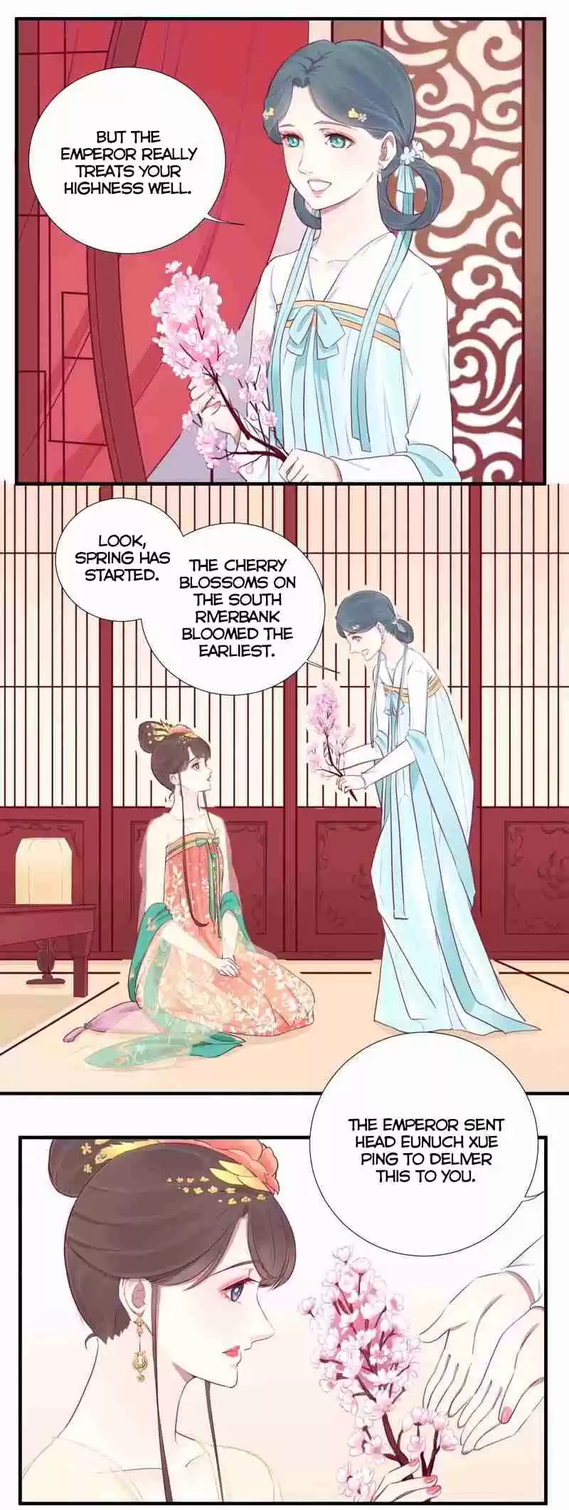 The Queen is Busy Ch. 23 Cherry Blossoms