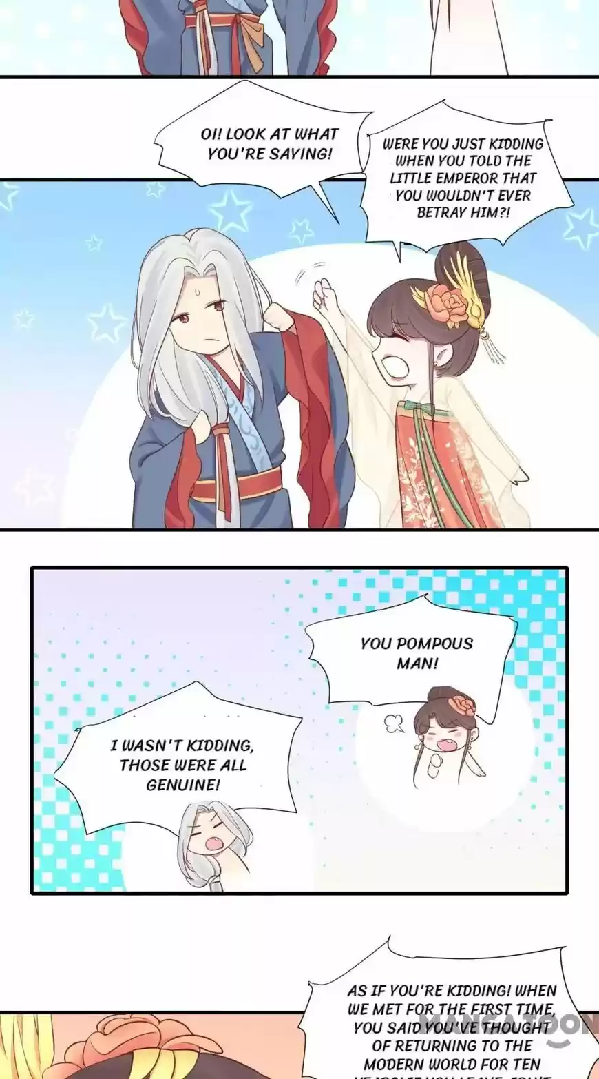 The Queen is Busy ch.110