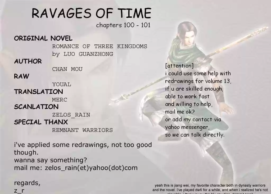 The Ravages of Time 100-101