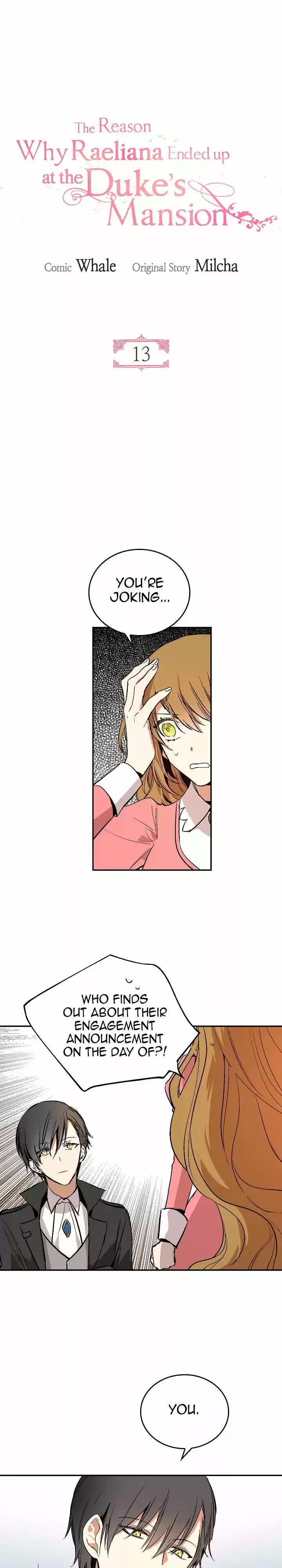 The Reason Why Raeliana Ended up at the Duke's Mansion Ch.13