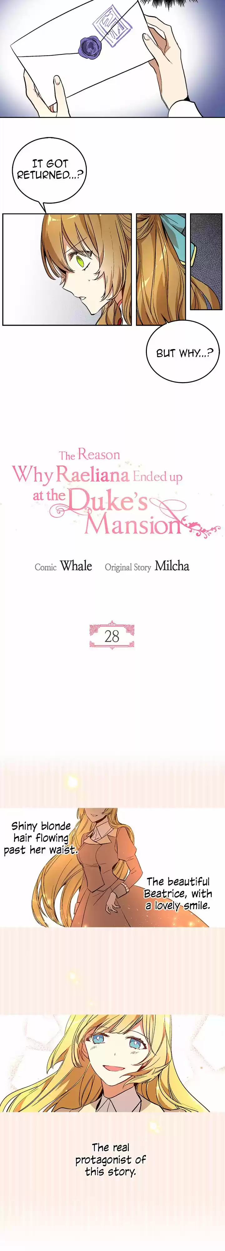 The Reason Why Raeliana Ended up at the Duke's Mansion Ch.28