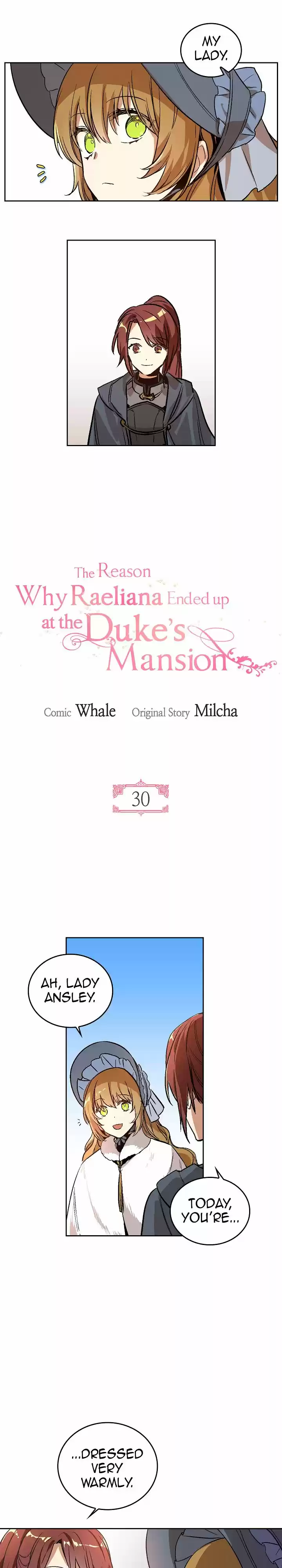 The Reason Why Raeliana Ended up at the Duke's Mansion Ch.30