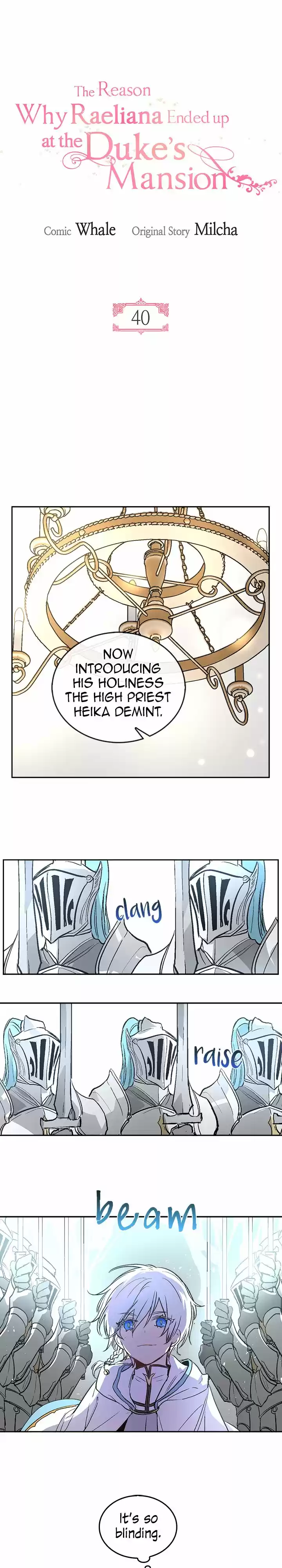 The Reason Why Raeliana Ended up at the Duke's Mansion Ch.40