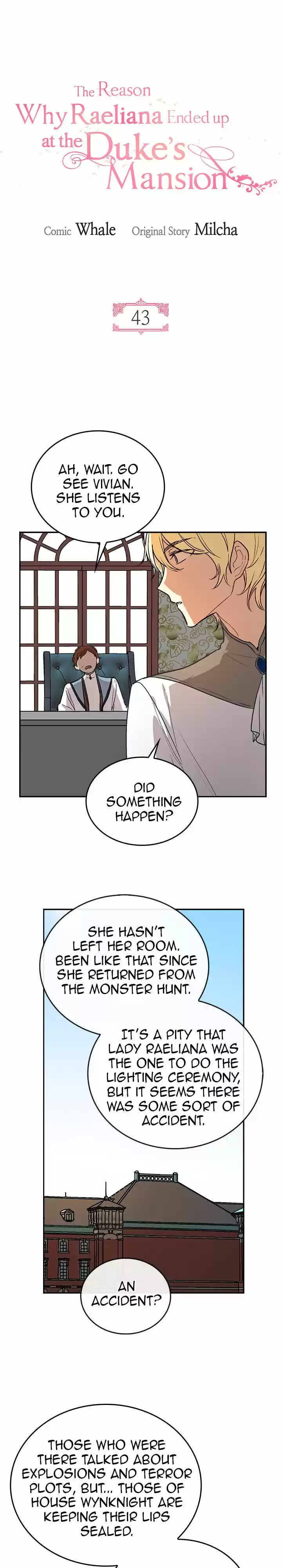 The Reason Why Raeliana Ended up at the Duke's Mansion Ch.43