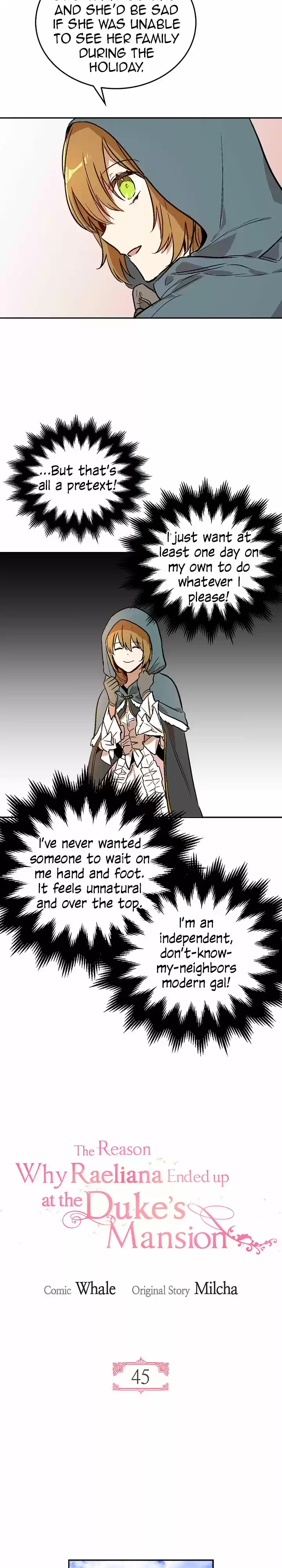 The Reason Why Raeliana Ended up at the Duke's Mansion Ch.45