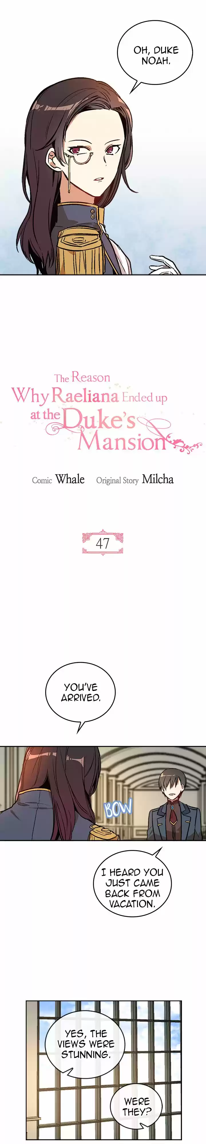 The Reason Why Raeliana Ended up at the Duke's Mansion Ch.47