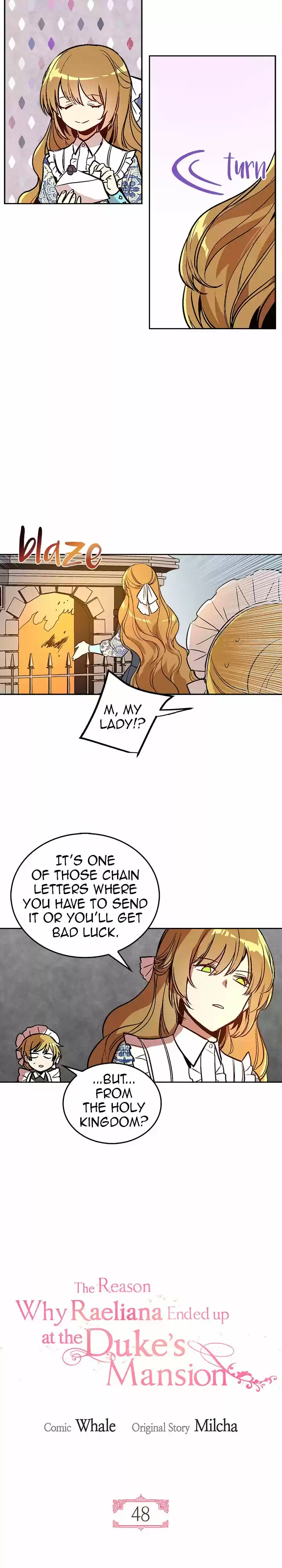 The Reason Why Raeliana Ended up at the Duke's Mansion Ch.48
