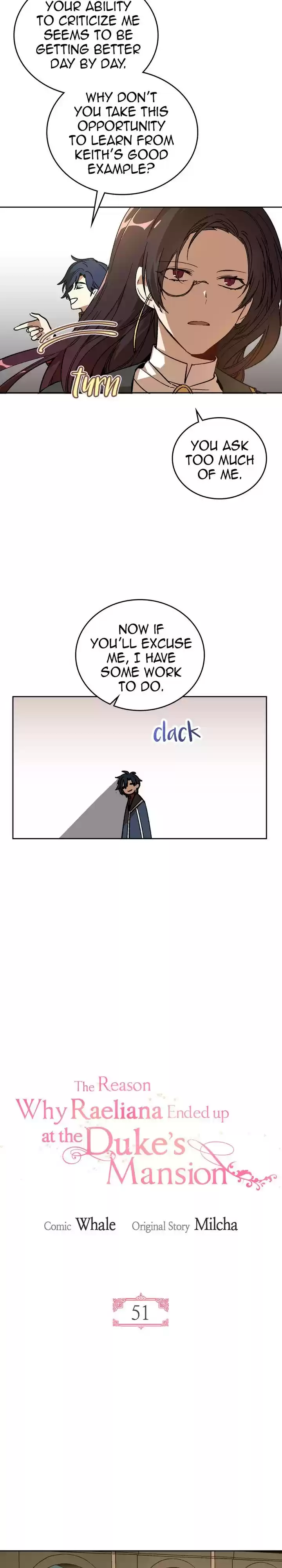 The Reason Why Raeliana Ended up at the Duke's Mansion Ch.51