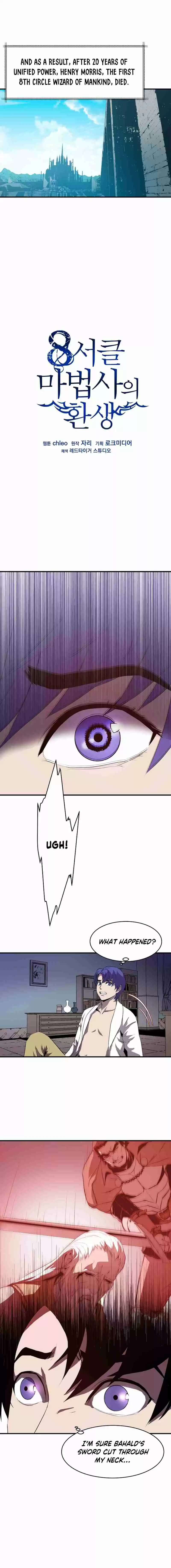 The Rebirth of an 8th Circled Wizard Ch. 1