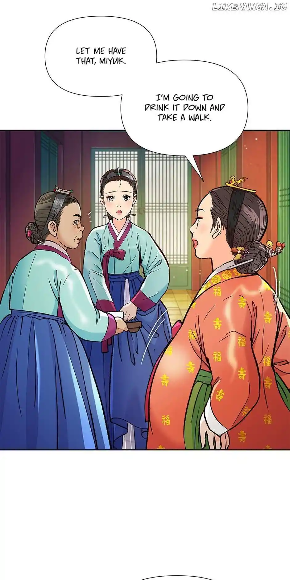 The Red Sleeve Cuffs Chapter 115