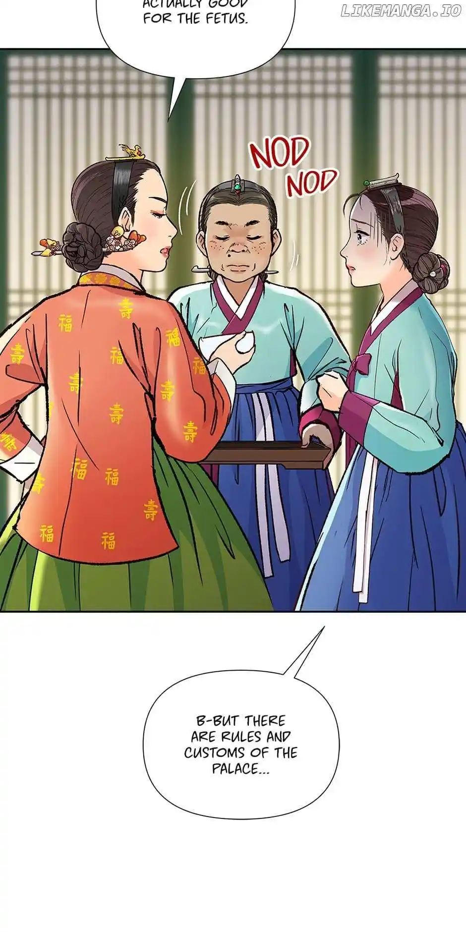 The Red Sleeve Cuffs Chapter 115