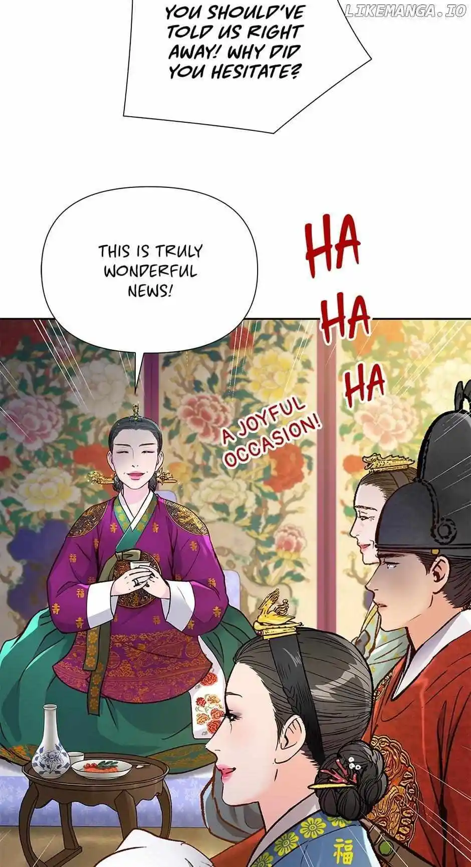 The Red Sleeve Cuffs Chapter 136