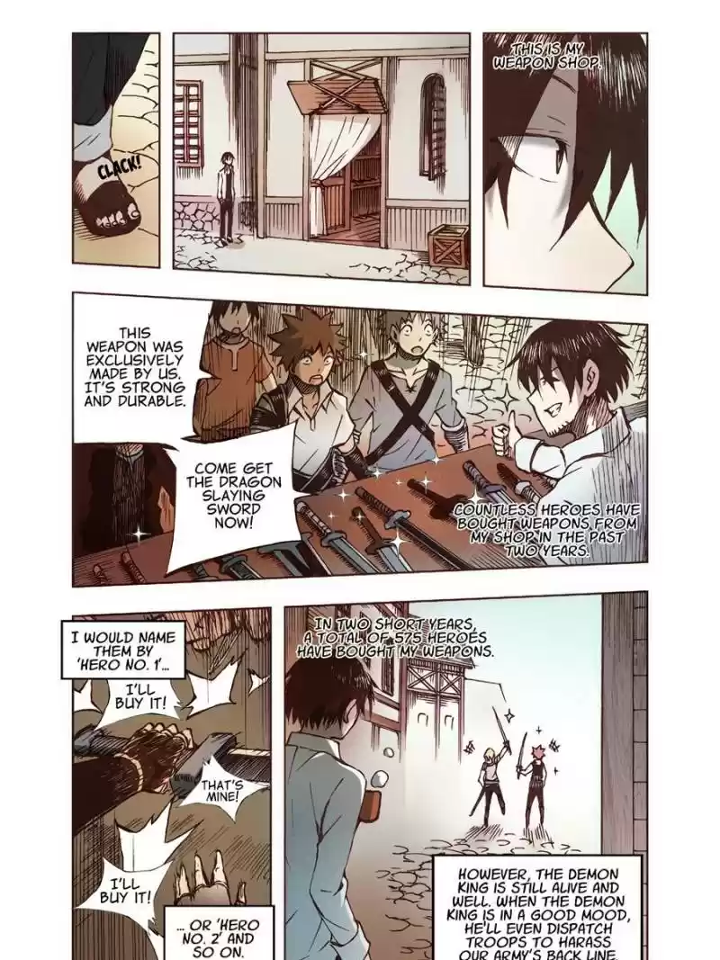 The Reincarnated Weapon Shop Owner Chapter 1