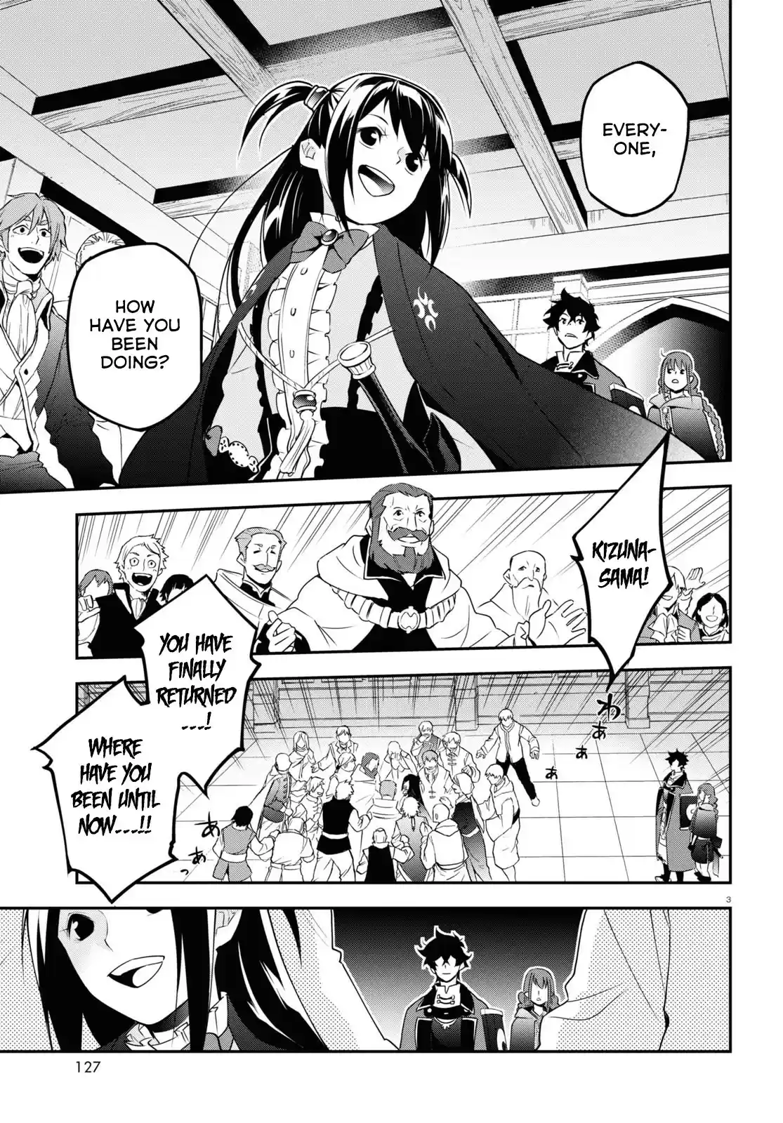 The Rising Of The Shield Hero Vol.17 Chapter 69: The Hunting Hero's Homecoming