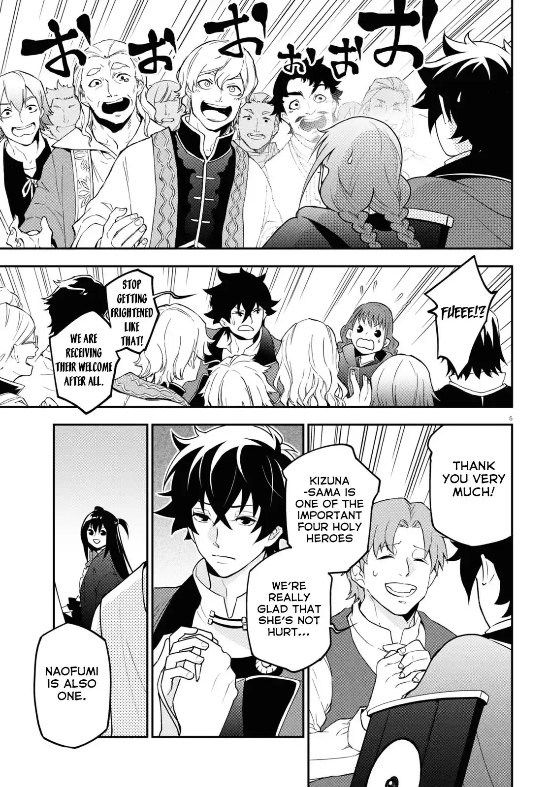 The Rising Of The Shield Hero Vol.17 Chapter 69: The Hunting Hero's Homecoming