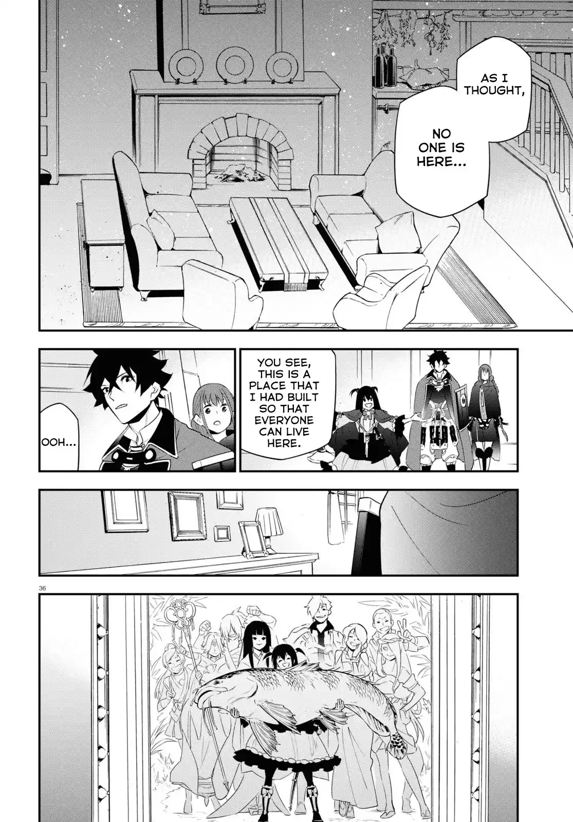 The Rising Of The Shield Hero Vol.17 Chapter 69: The Hunting Hero's Homecoming