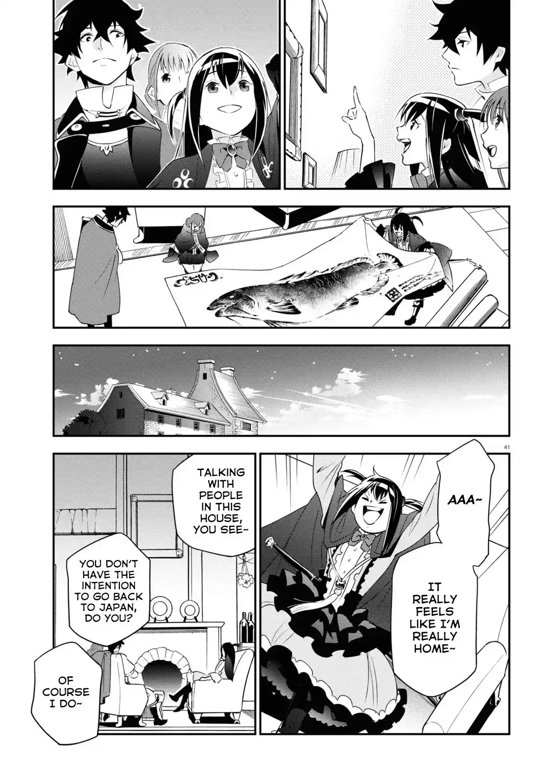 The Rising Of The Shield Hero Vol.17 Chapter 69: The Hunting Hero's Homecoming