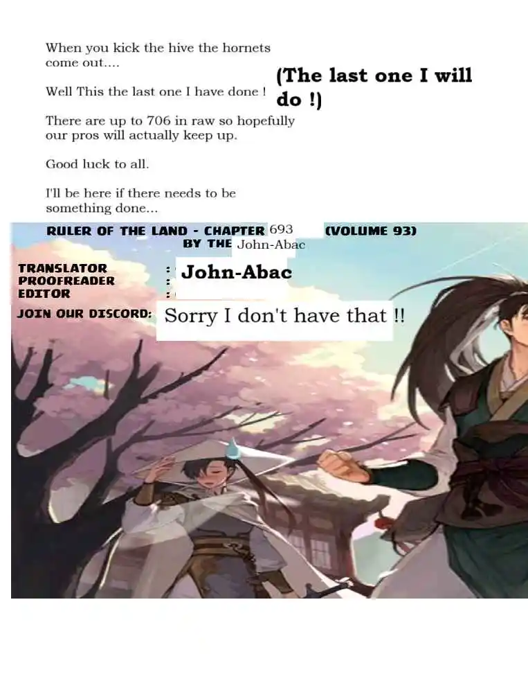 The Ruler of the Land 693