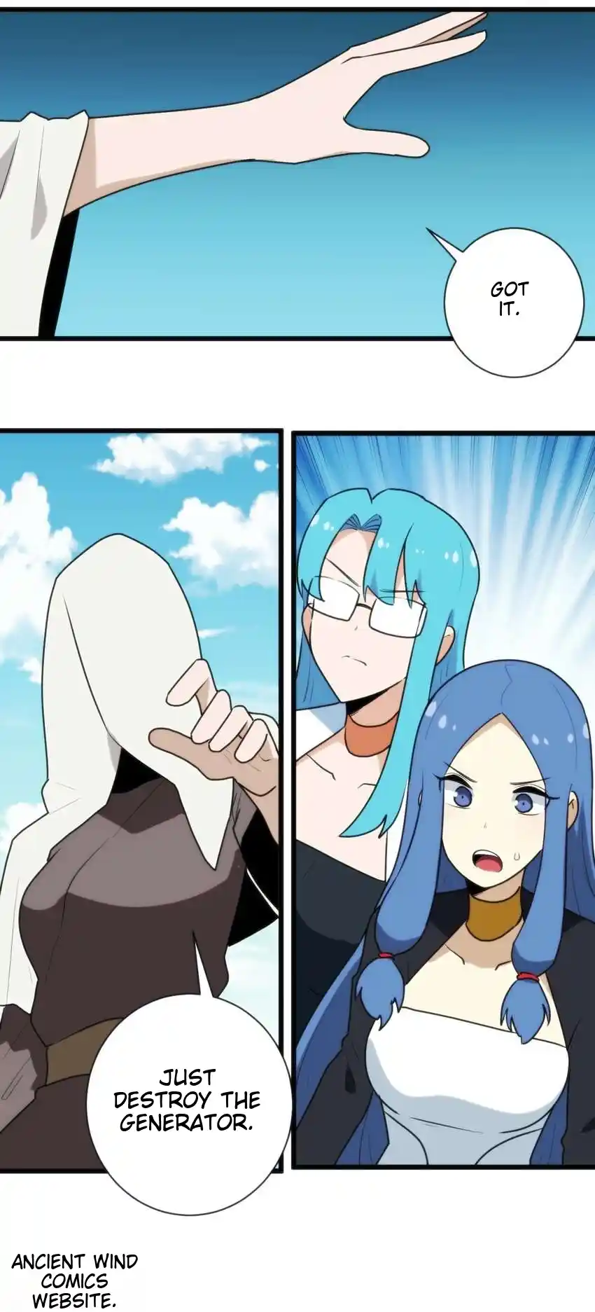 The saintes has a showdown Chapter 208