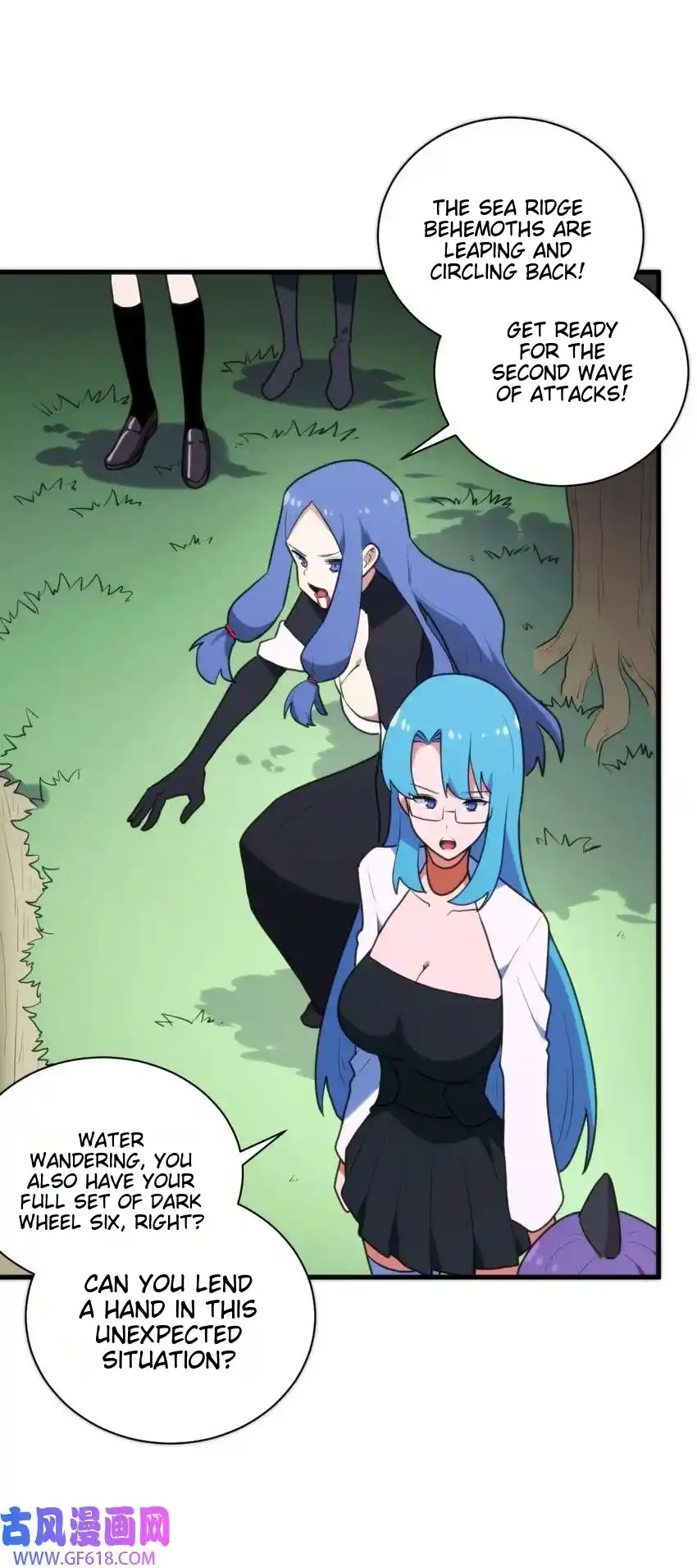 The saintes has a showdown Chapter 209