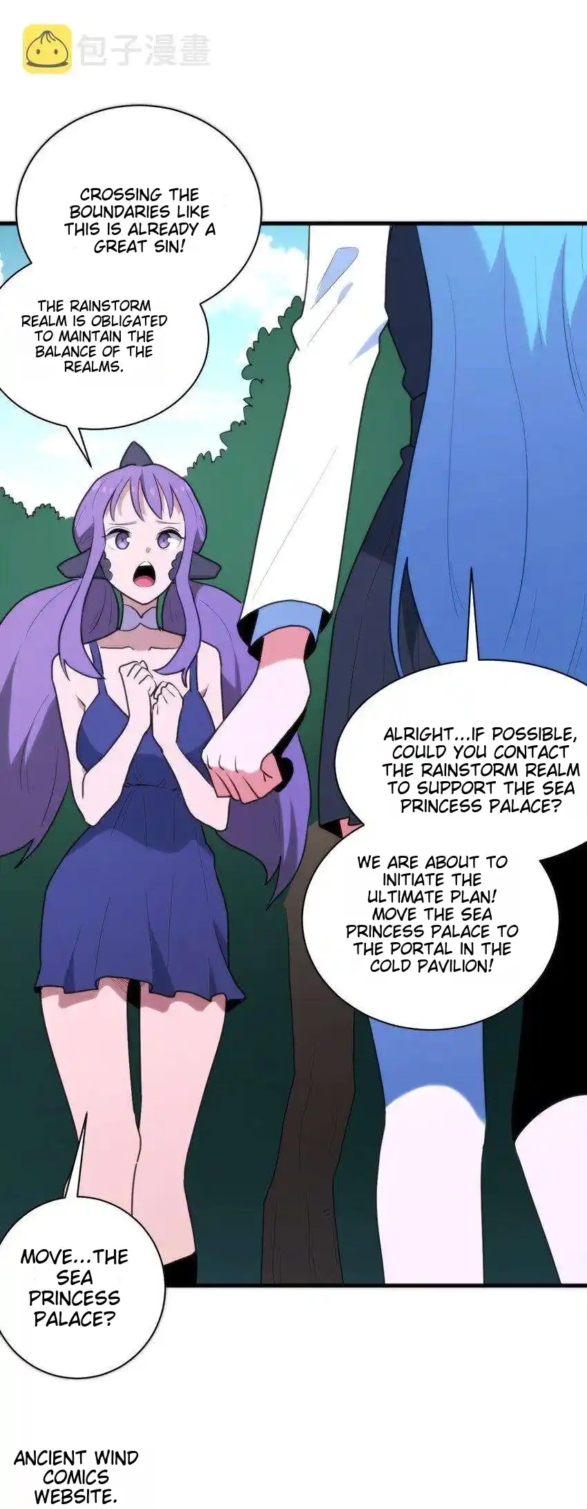 The saintes has a showdown Chapter 209