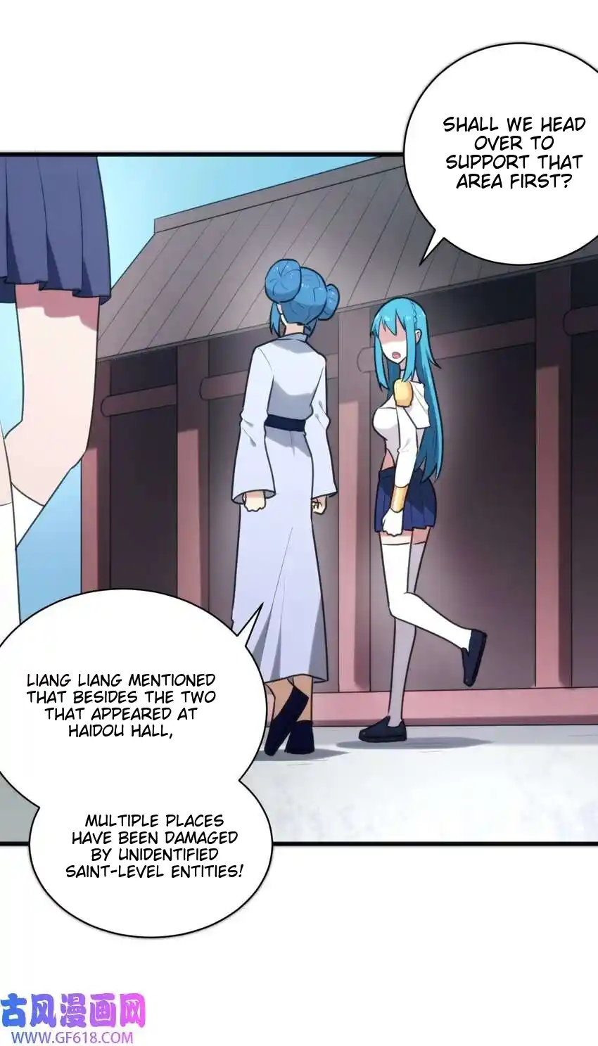 The saintes has a showdown Chapter 211