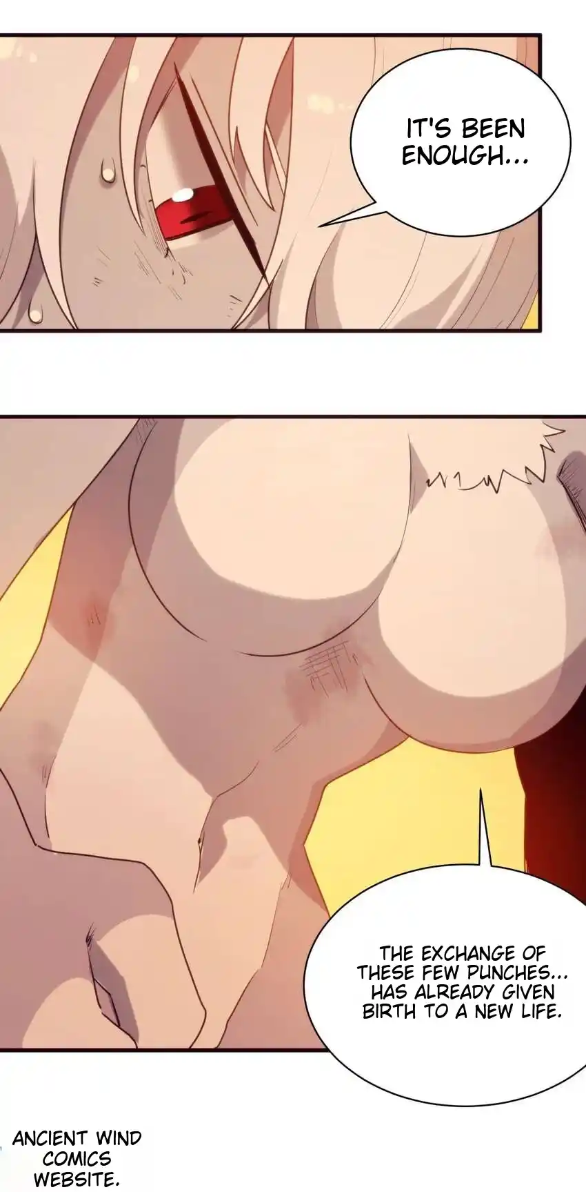 The saintes has a showdown Chapter 217