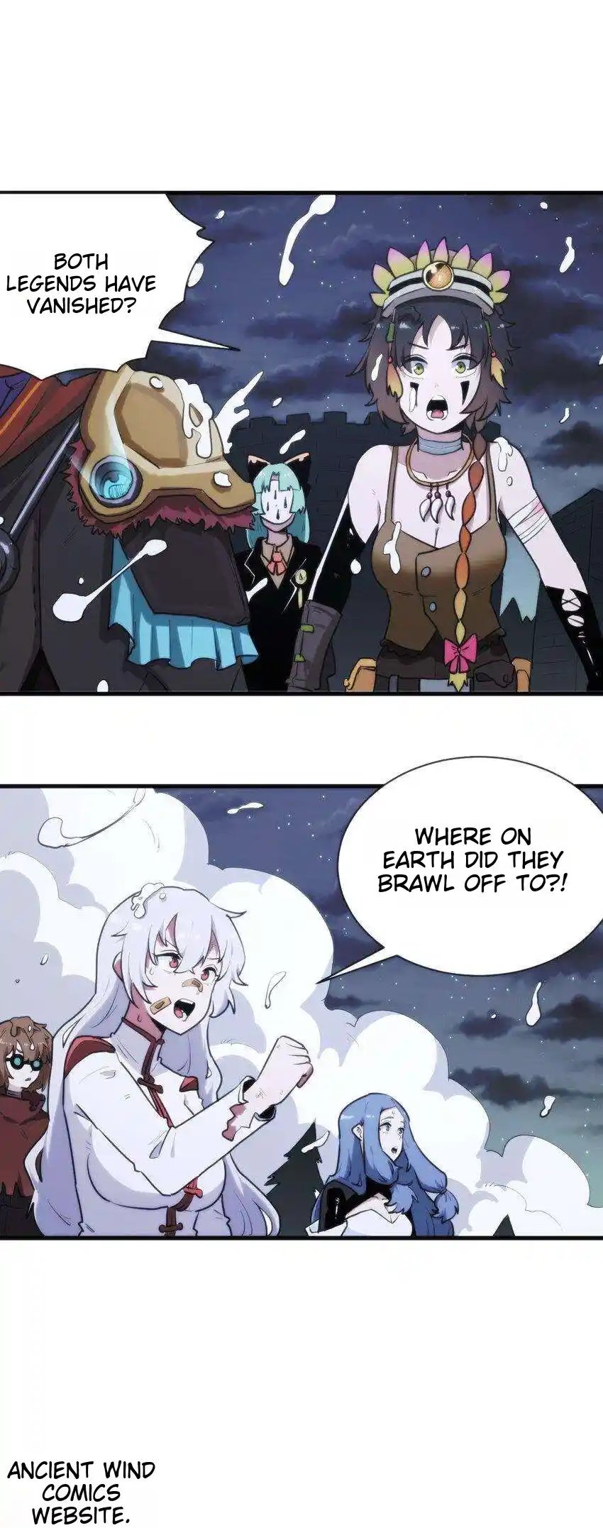 The saintes has a showdown Chapter 225