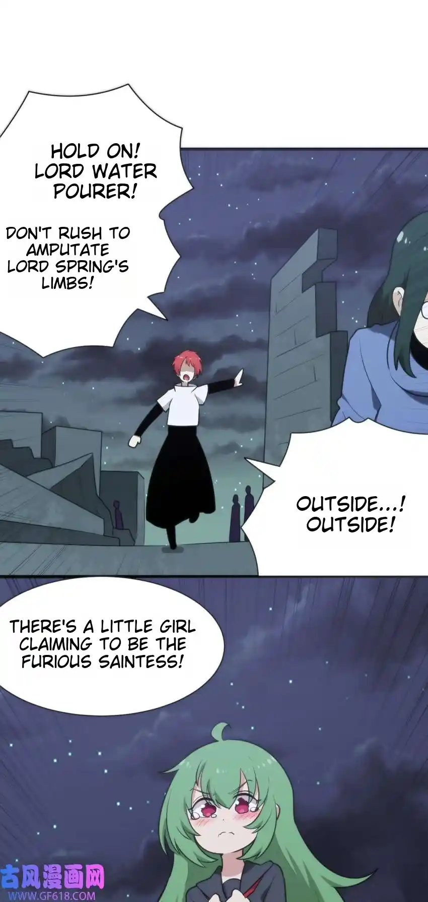 The saintes has a showdown Chapter 232