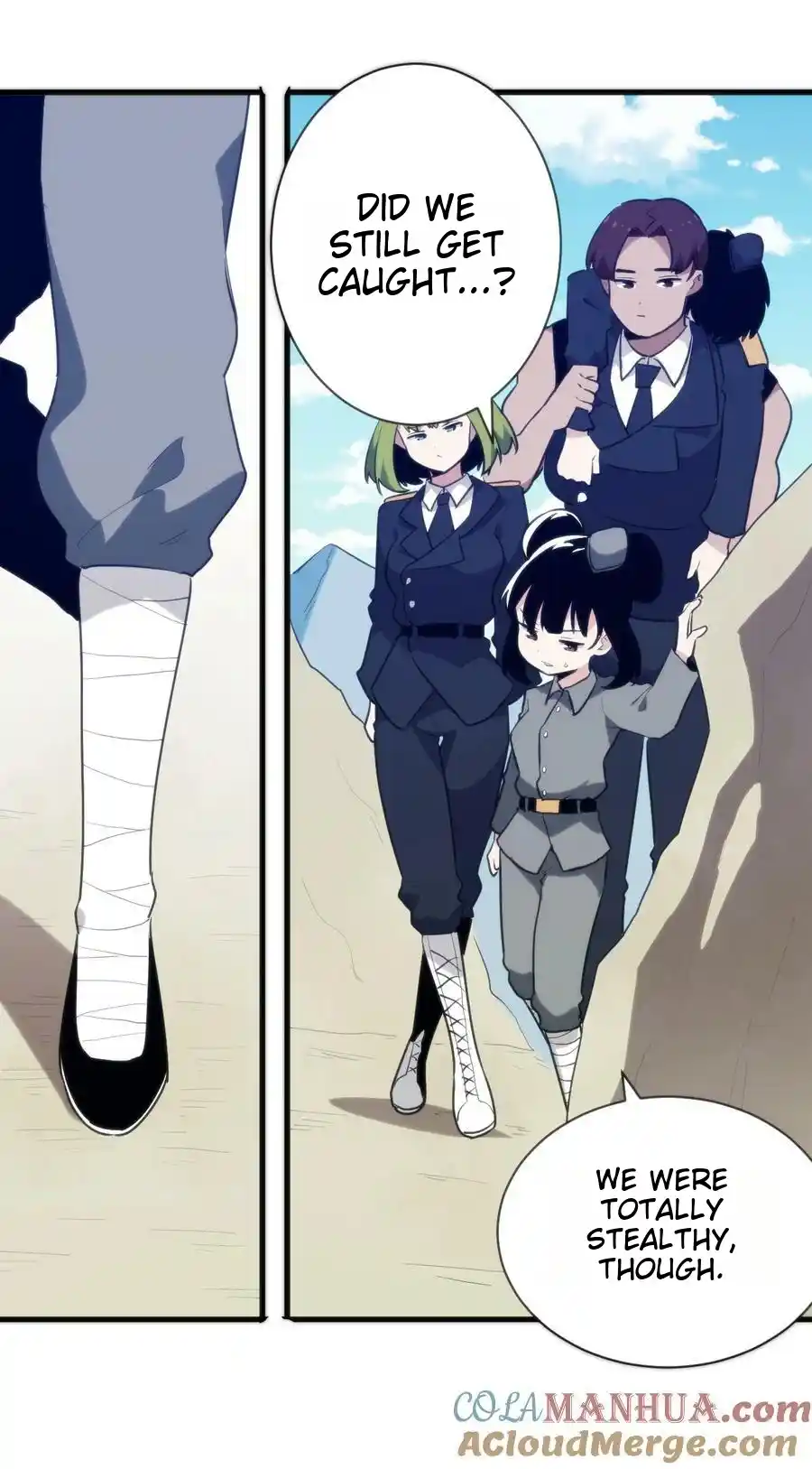 The saintes has a showdown Chapter 245